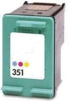 Remanufactured HP 351 (CB337EE) Colour High Capacity Ink Cartridge 